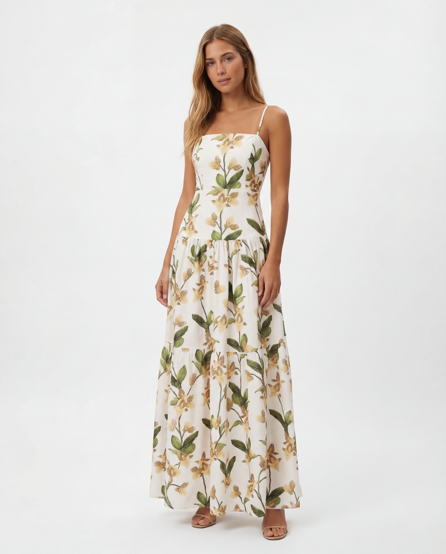 Agua by Agua Bendita - Vestido Maxi Teltapic