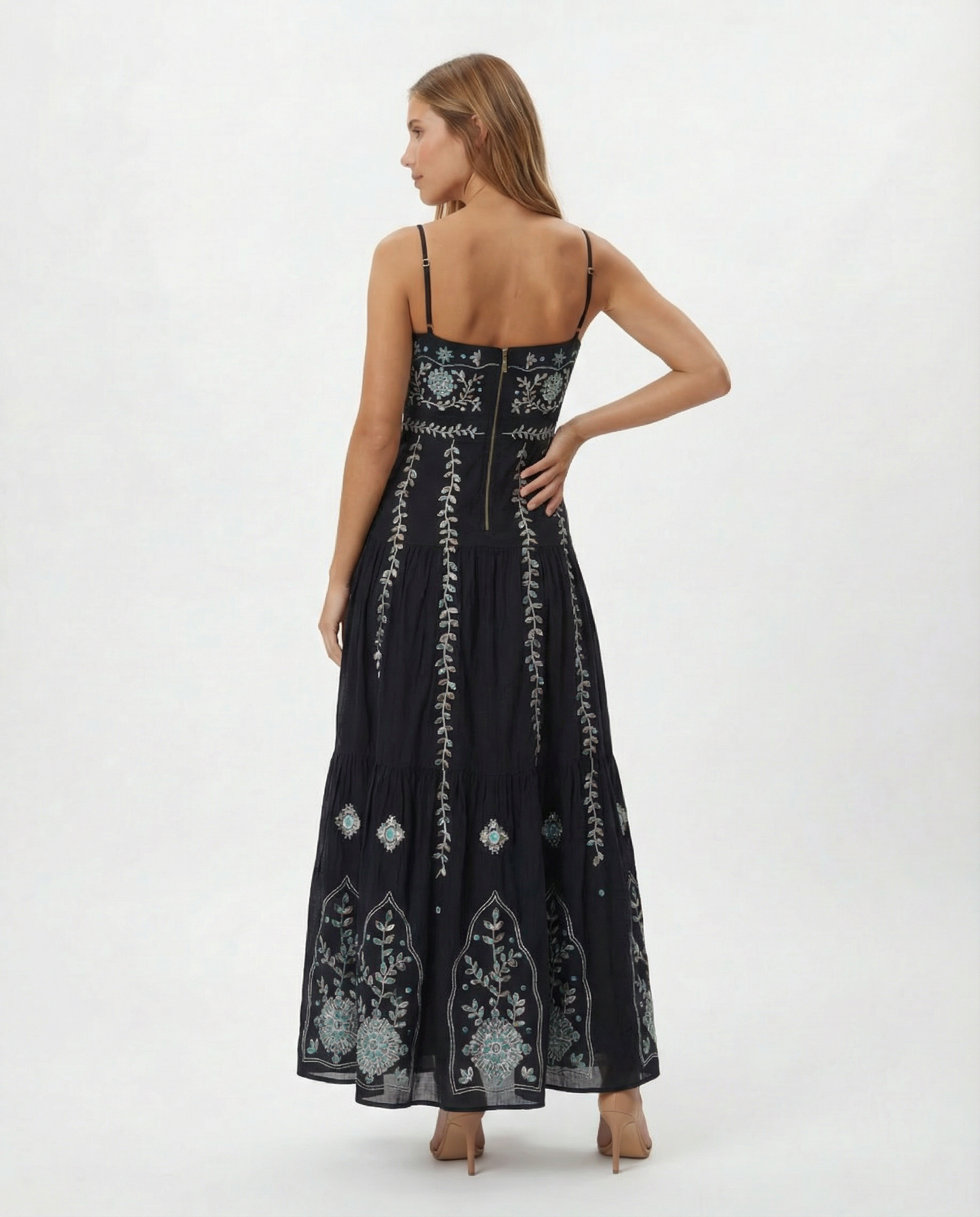 Agua by Agua Bendita - Vestido Maxi Relicario
