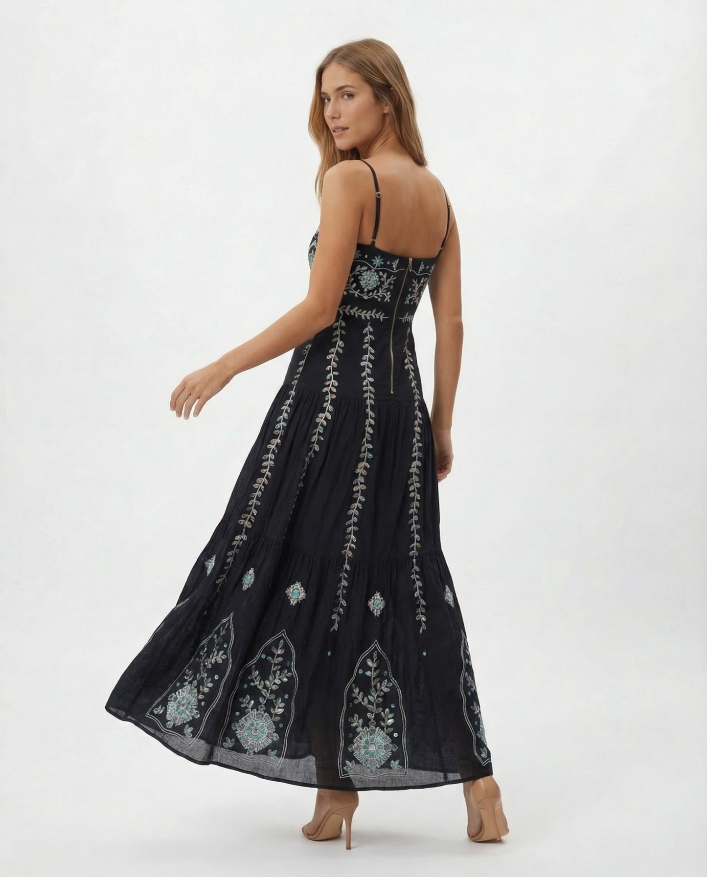 Agua by Agua Bendita - Vestido Maxi Relicario