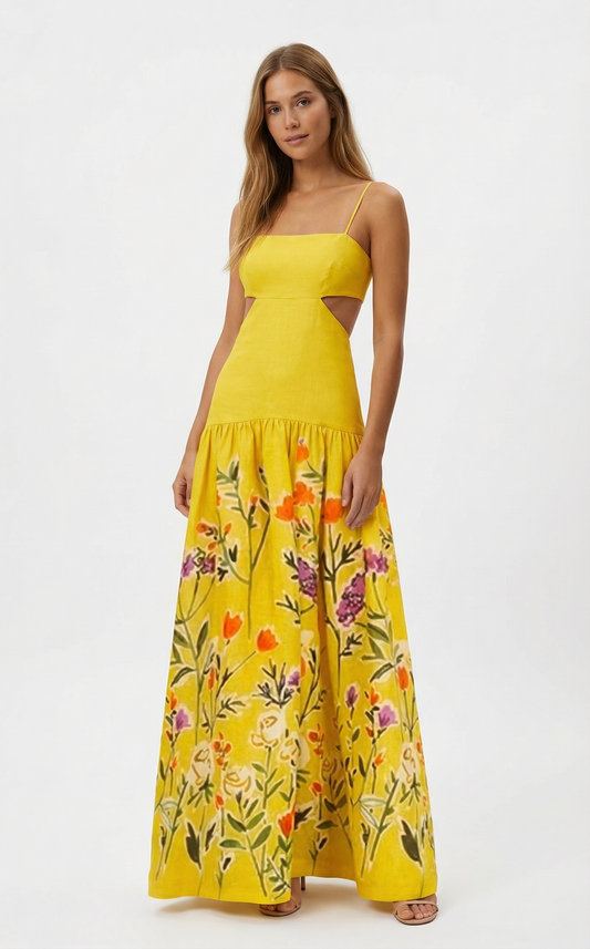 Silvia Tcherassi- Vestido Maxi Pradot pre-loved