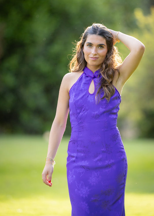 Canala Collection - Vestido Maxi Purple Rain
