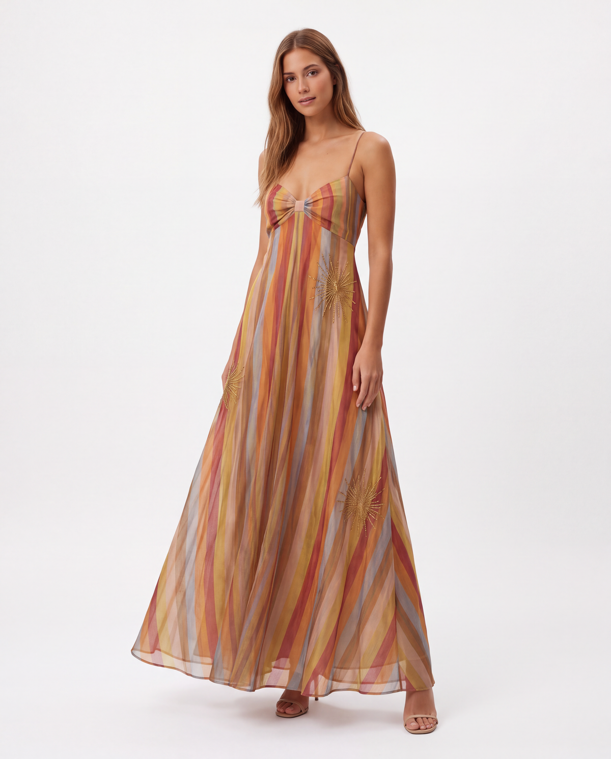 Is Coming- Vestido Maxi Irisor pre-loved