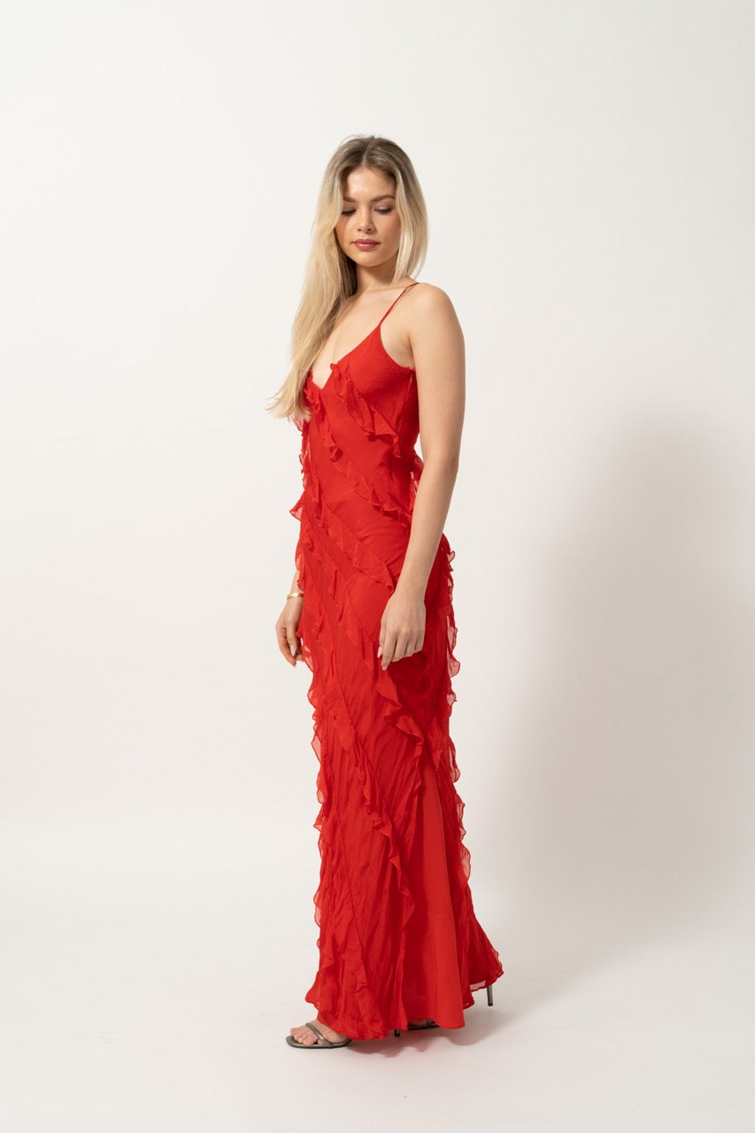 Rat&Boa - Vestido Maxi Rouge