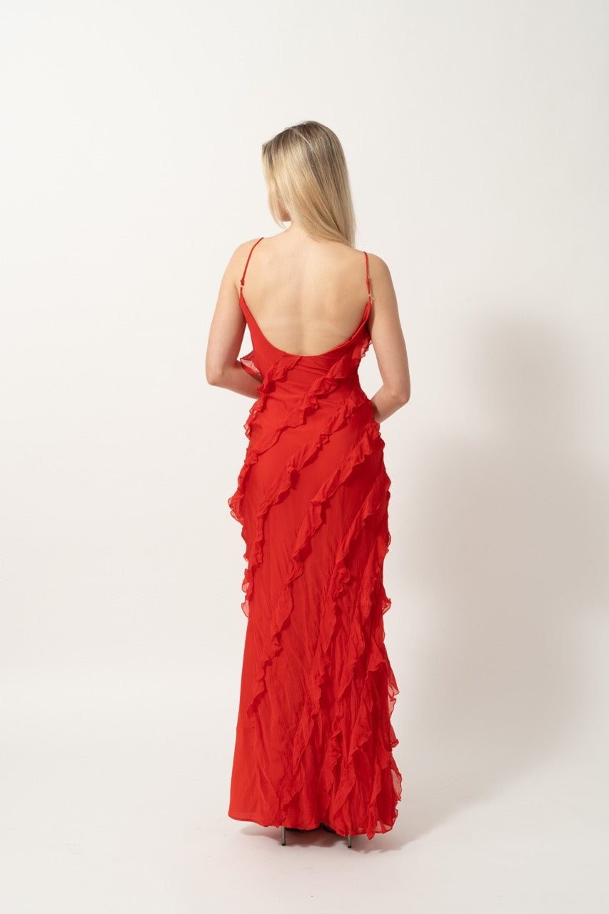 Rat&Boa - Vestido Maxi Rouge pre-loved