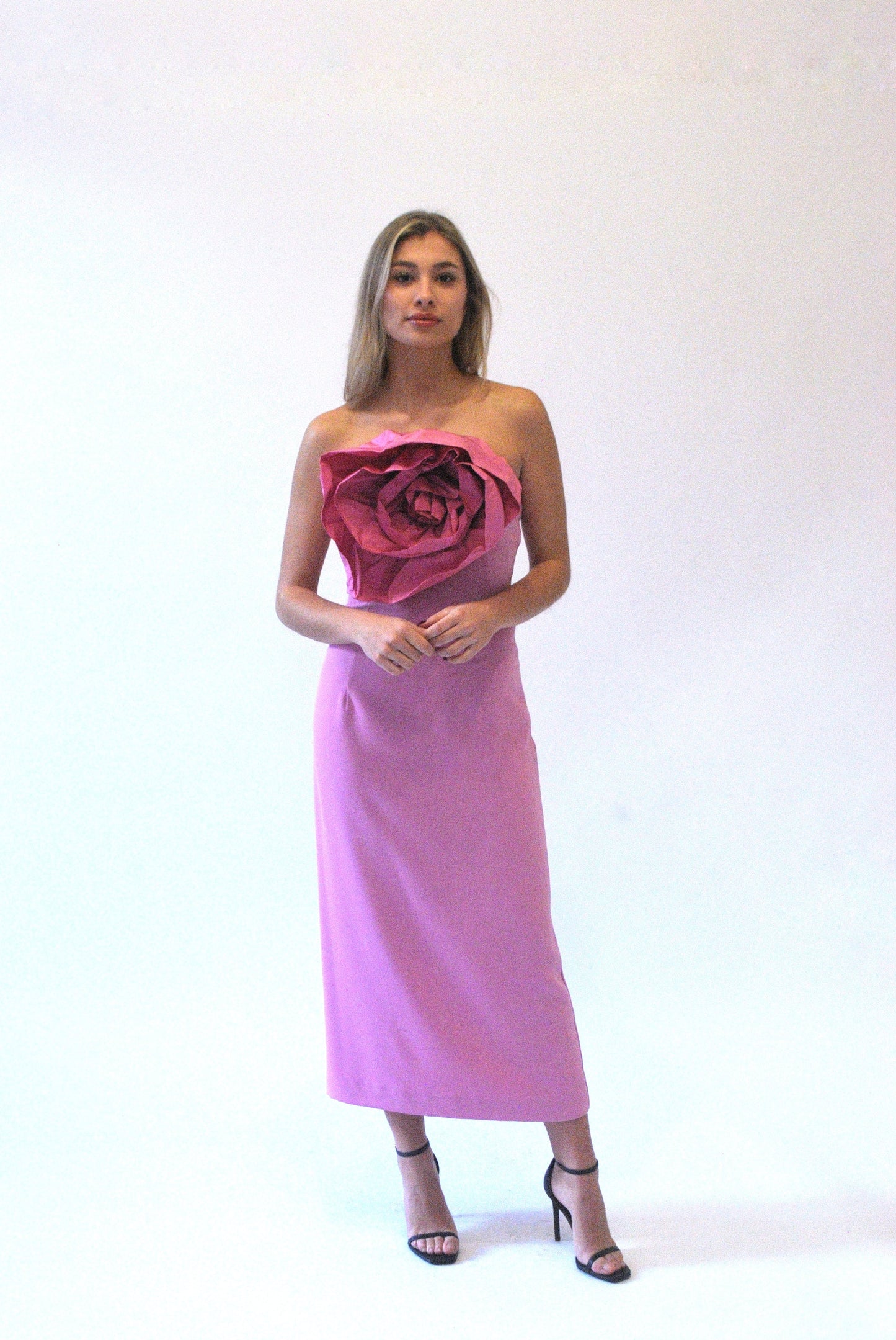 Redondo Brand - Vestido Midi Pétalo pre-loved