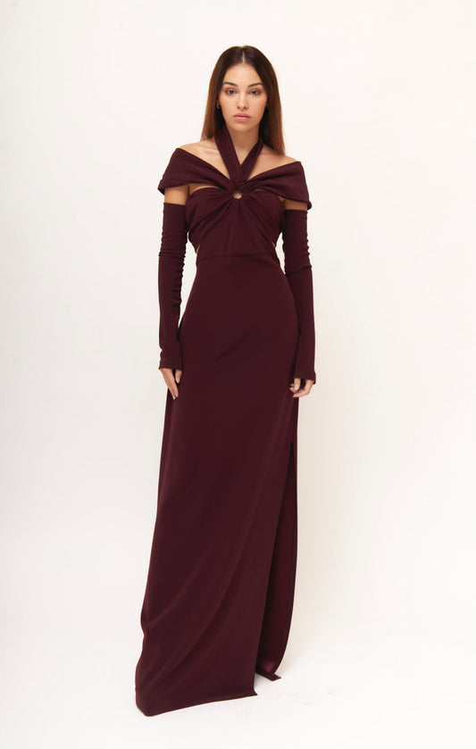 vestido boda, vestido eventos, vestido midi, invitadísima, vestido asimétrico.