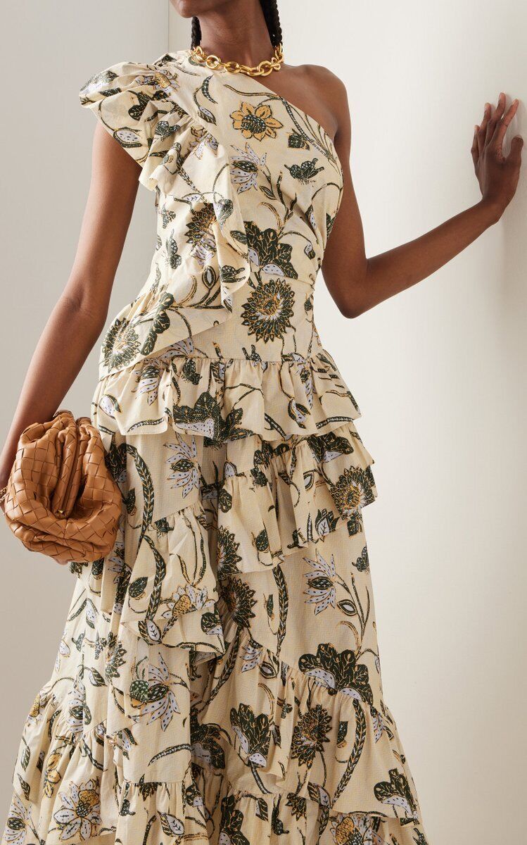 Ulla Johnson-Vestido Midi Atna