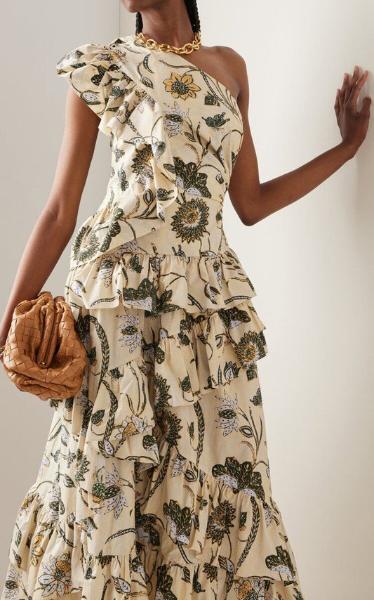 Ulla Johnson-Vestido Midi Atna