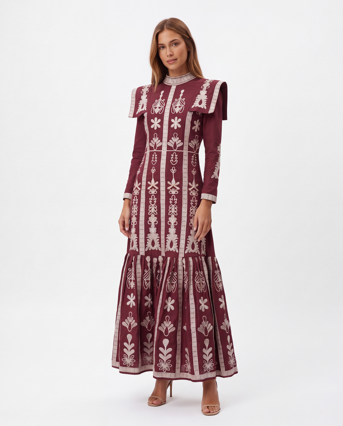 Iq Collection - Vestido Maxi Romanti