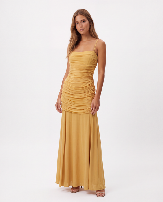 Sophie and Lucie - Vestido Maxi Drapt