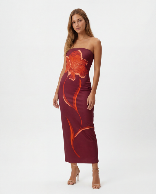 Lady Pipa - Vestido Maxi Fiona