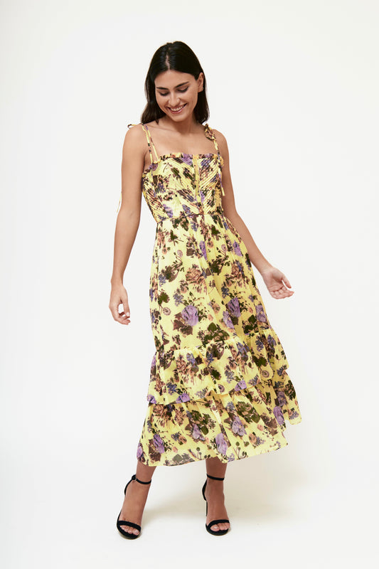 Ulla Johnson - Vestido Midi Flora