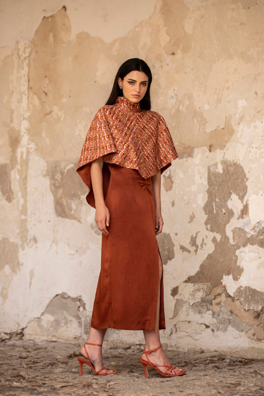 Himba - Vestido Midi Kuoa caldero