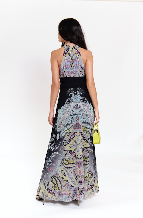 vestido de alquiler y vestido de invitada etro