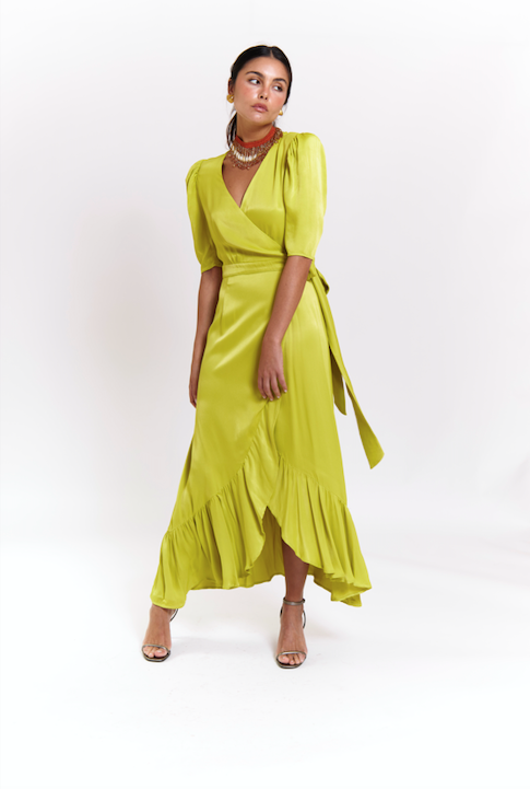 Panambi - Vestido Midi Lima