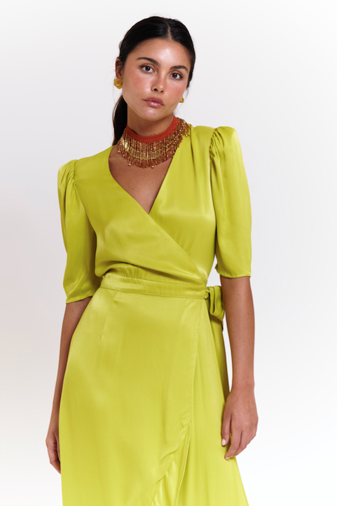 Panambi - Vestido Midi Lima