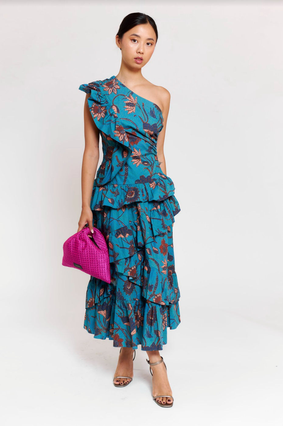 Ulla Johnson-Vestido Midi Etna